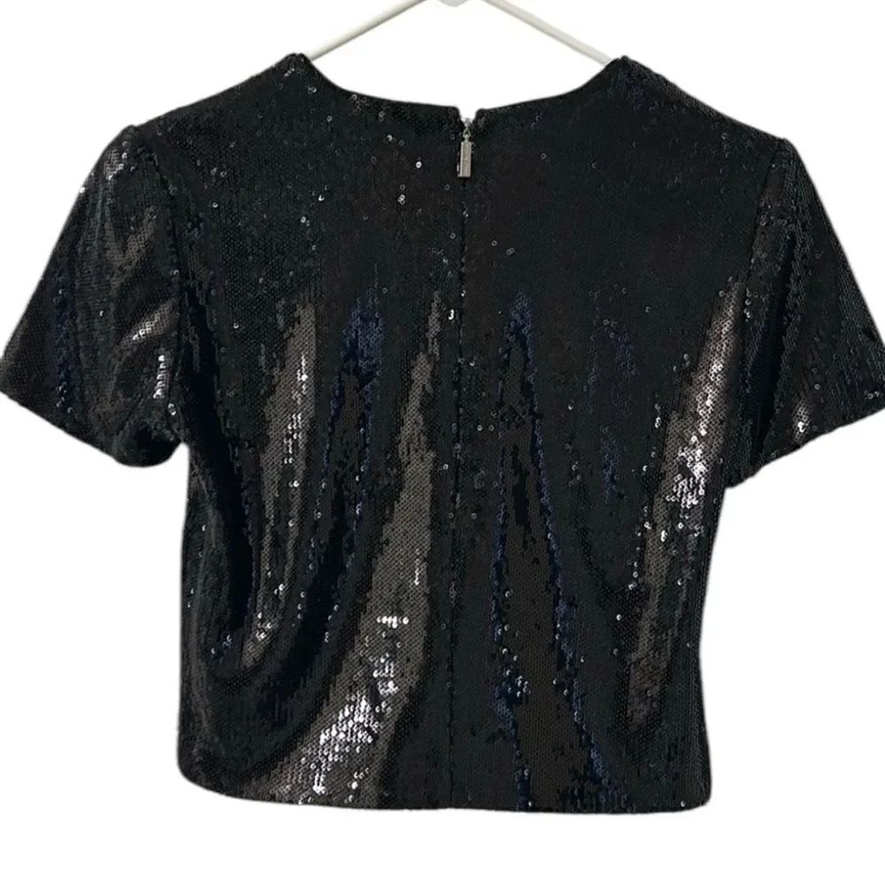 Michael Kors Black Sequins Top/Blouse(Size XS) - Picture 4 of 8